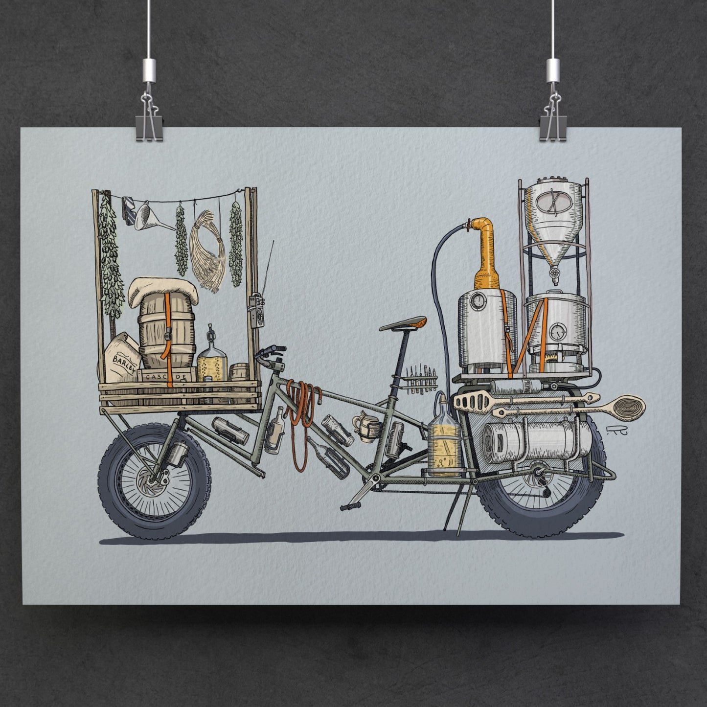 Pedal ale poster