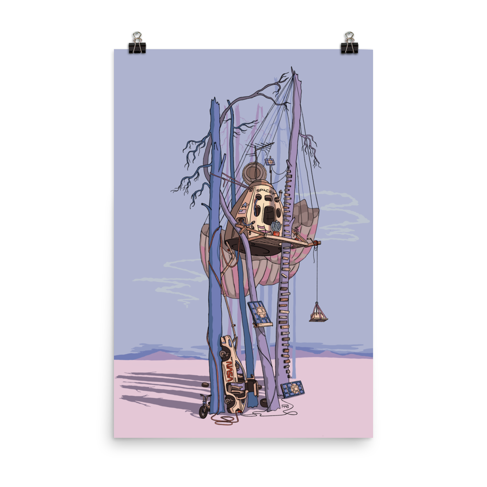 Need for space poster