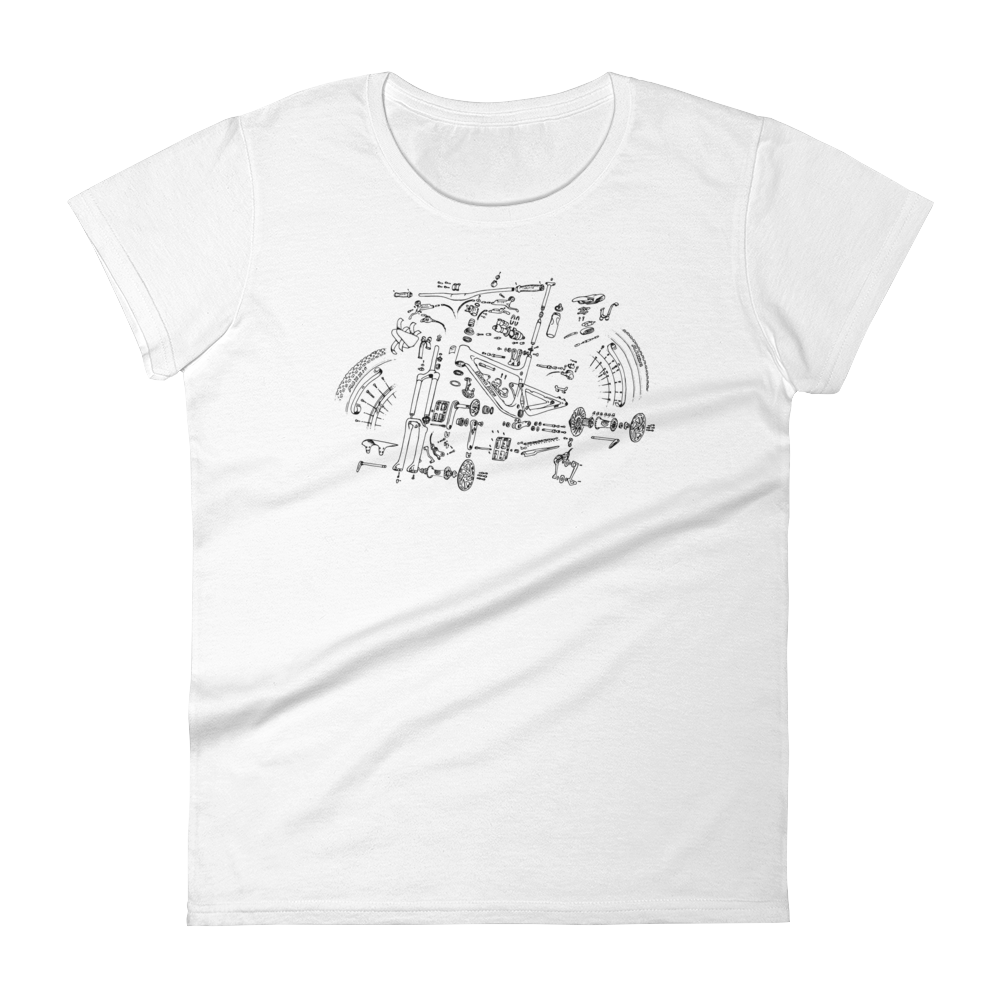 Bike Parts (Women's shirts)