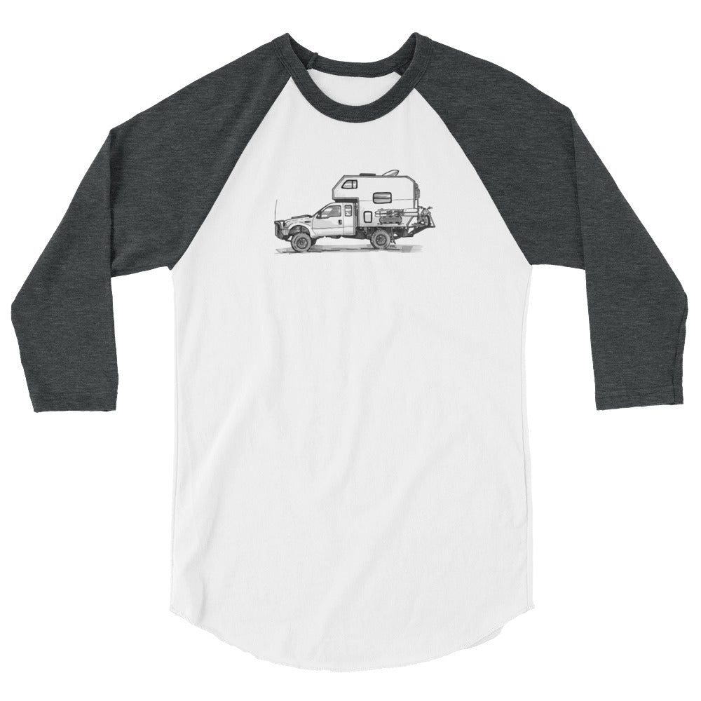 Bruce the Camper (Quarter Sleeve Men's Shirt)