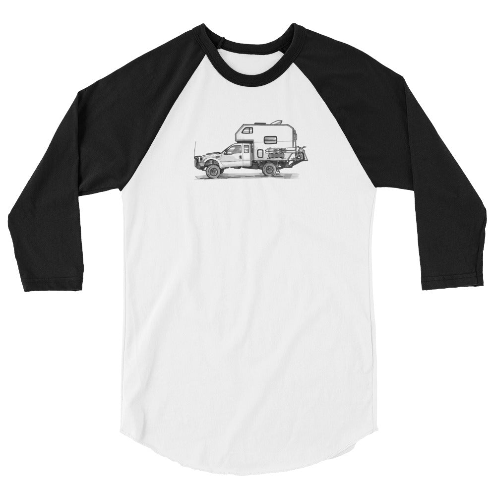 Bruce the Camper (Quarter Sleeve Men's Shirt)
