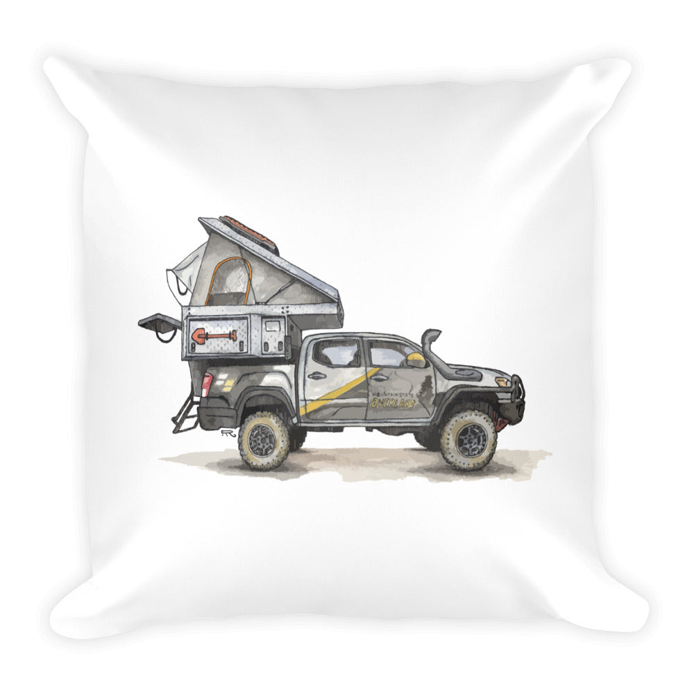Mountain State Overland, Toyota Tacoma (Pillow)