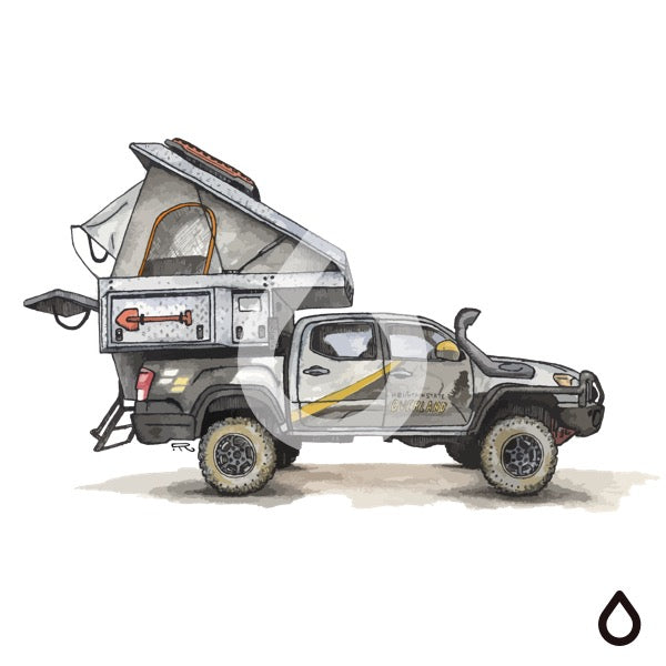 Mountain State Overland, Toyota Tacoma (Hoodie)