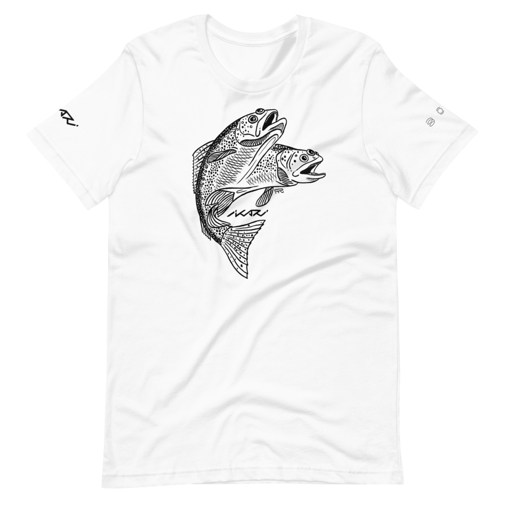 Two headed trout shirt