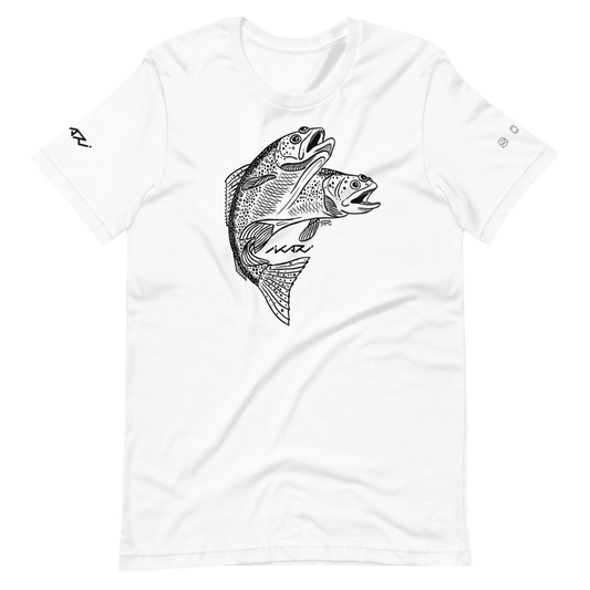 Two headed trout shirt