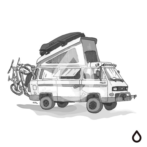 Volkswagen Westfalia Camper (Canvas Print)