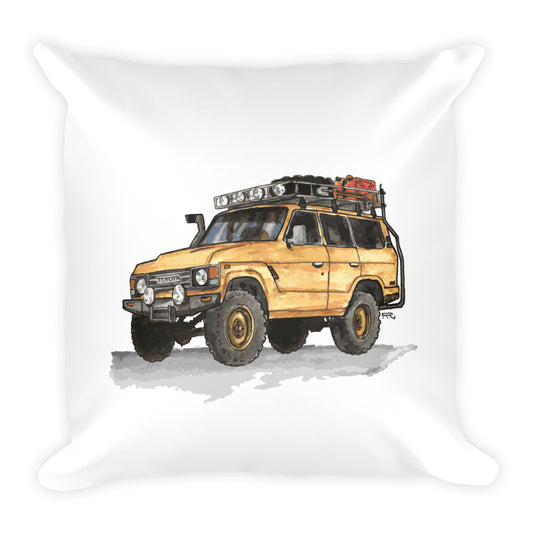 Land Cruiser (Color Print Pillow)