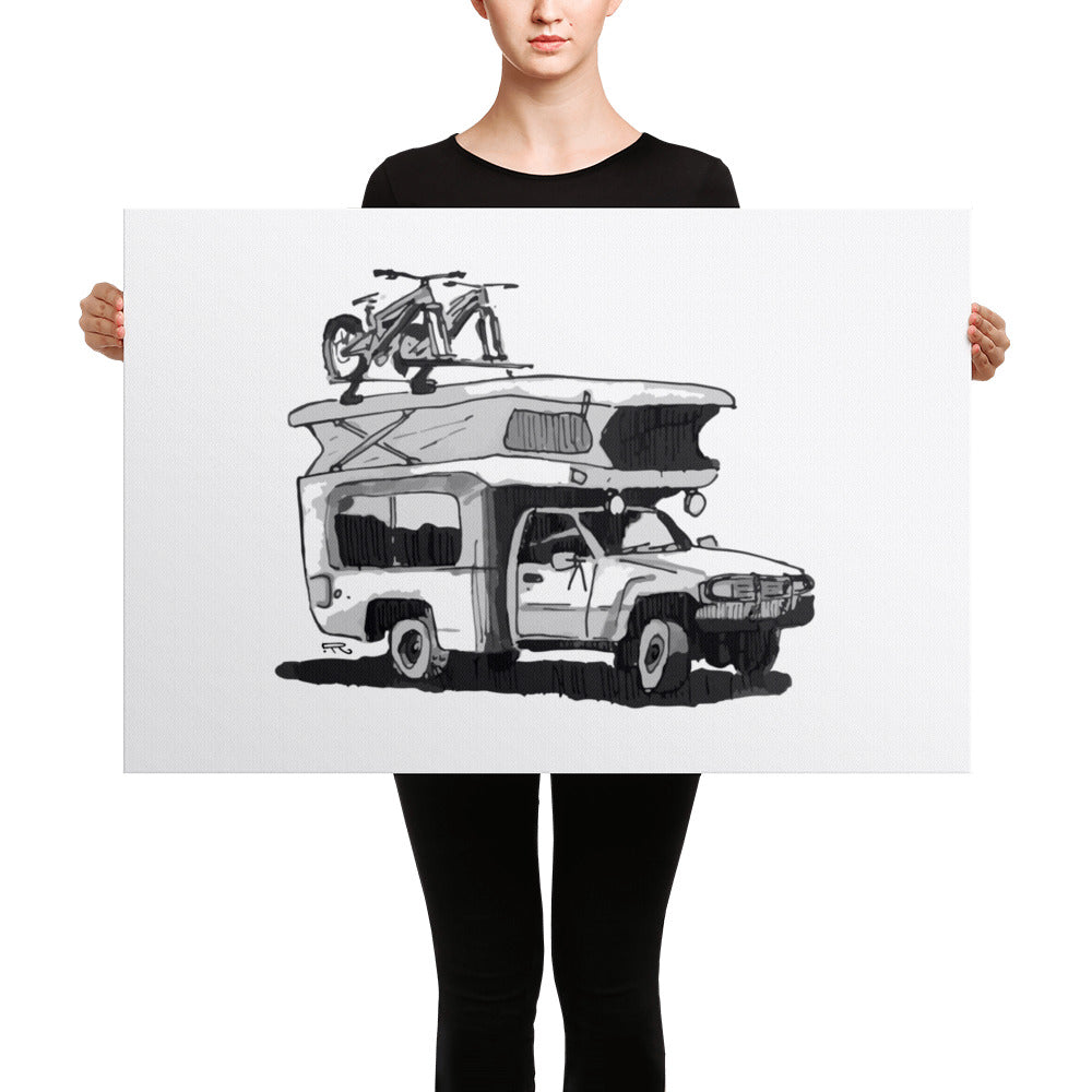 Toyota Bandit (Canvas Print)